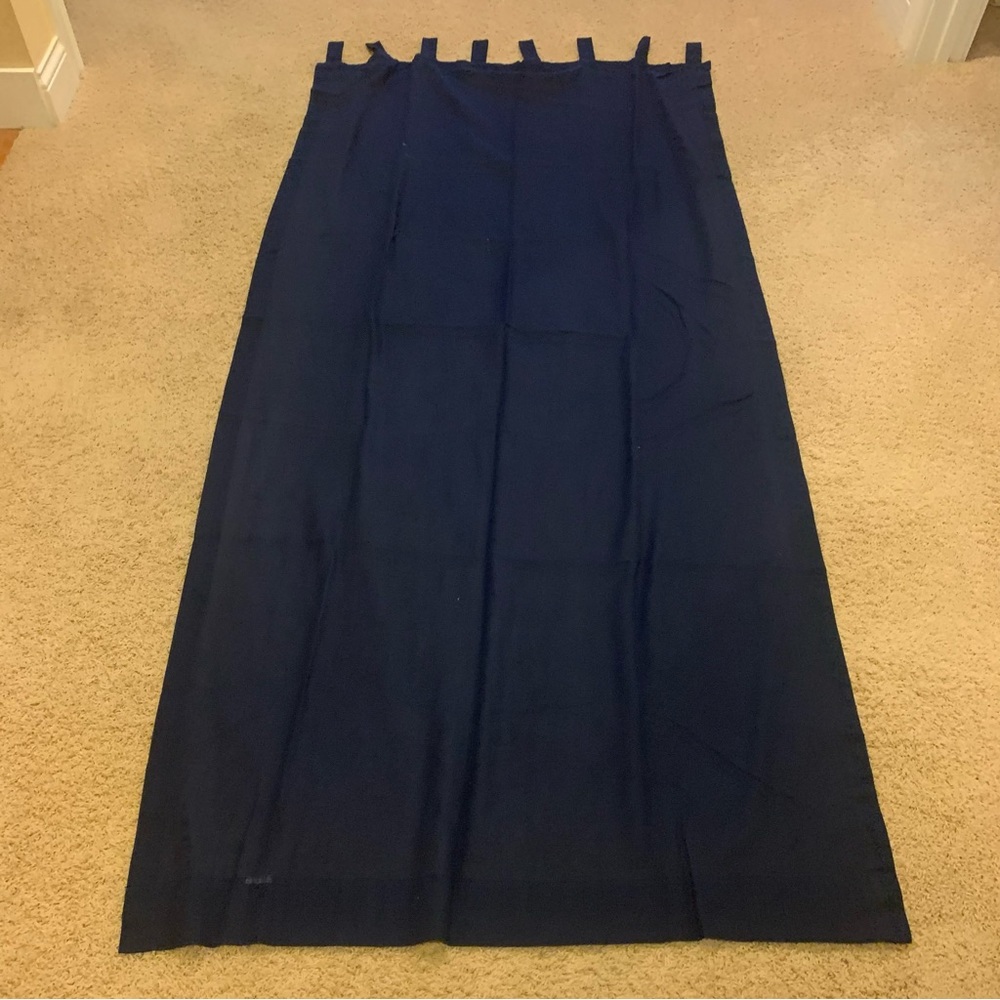 Curtains tab top